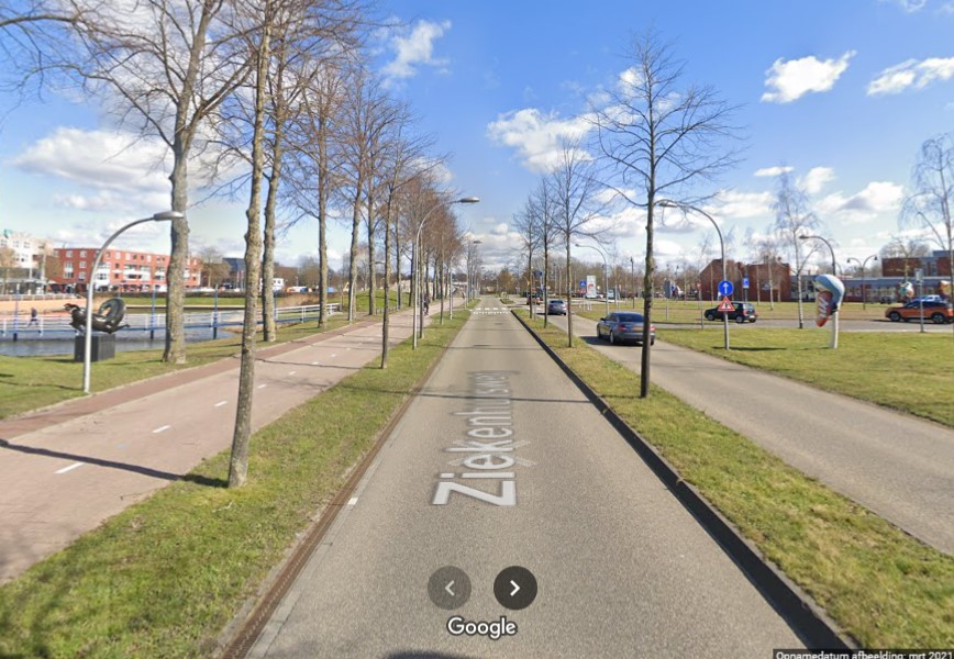 Ziekenhuisweg wordt voorlopig nog niet opgeheven