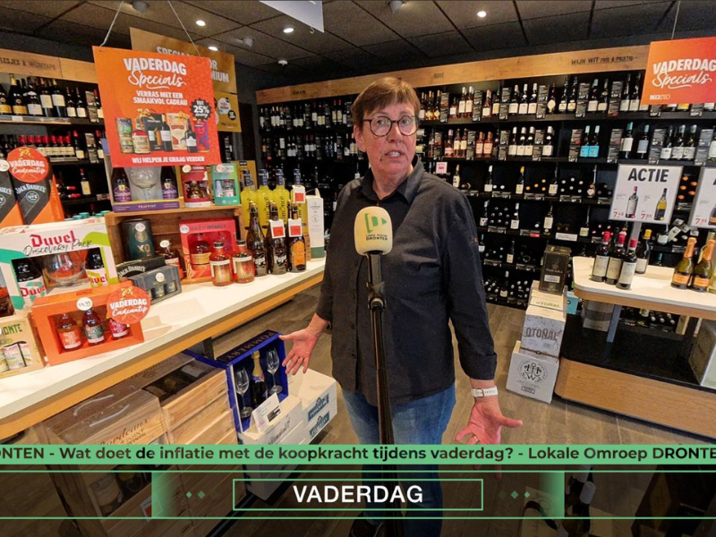 Van sokken tot een gezichtsbehandeling, van een mooi shirt tot drank: Drontense vaders mogen niet klagen (video)