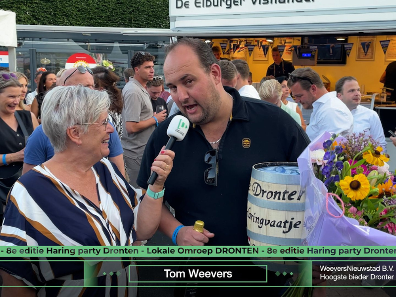 Vis, veiling en feest: achtste Haringparty op Meerpaalplein (video)